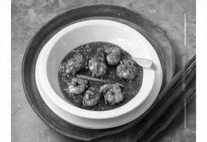 Prawn manchurian [gravy]