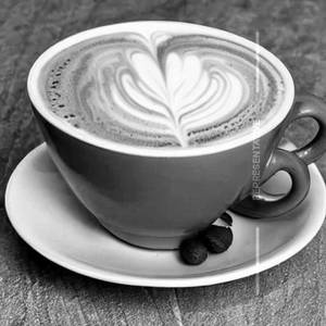 Hazelnut latte