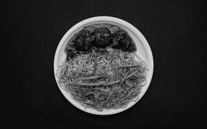Veg Chowmein (1/2) + Veg Manchurian (1/2)