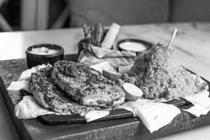 Lemon Herb Cottage Cheese Steak
