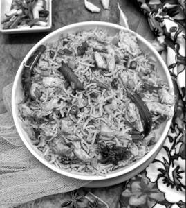 Chicken Singapuri Fried Rice