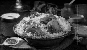 Chicken fry dum biryani