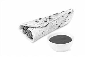 Chicken keema wrap