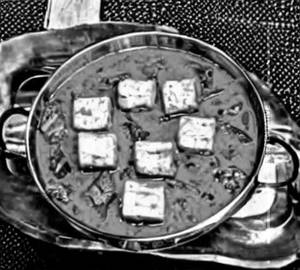 Kaju paneer curry