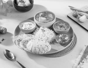Paneer Masala - Feast Thali