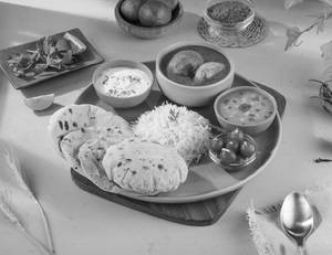 Egg Curry - Feast Thali
