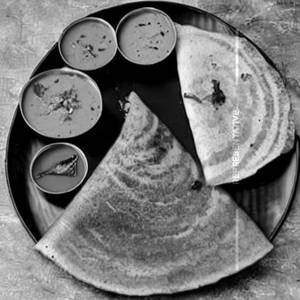 Tandoori paneer mushroom lays dosa