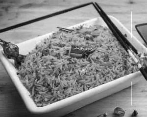 Garlic schewan fried rice
