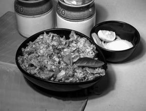 Egg Kothu Parotta