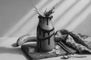 Banana Chocolate Smoothies