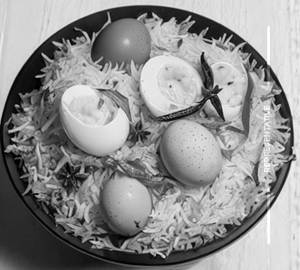 Egg dum biryani