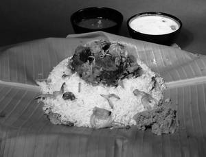 Puttu Biryani Erachi(buffalo)