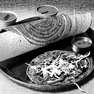 Chilly Cheese Paneer Dosa