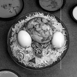 Egg hyderabadi biryani