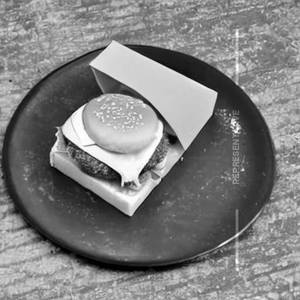 Extra cheese burger