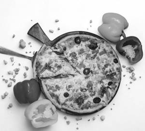 Exotic Veg Thin Crust Pizza