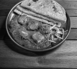 Handi Panner + 2 Pcs. Butter Tandoori Roti