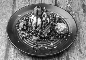 Ferrero Rocher Waffle & Ice Cream