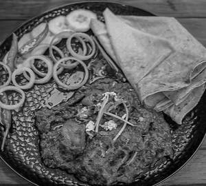 Soya Tandoori Chaap + 2 Rumali Roti
