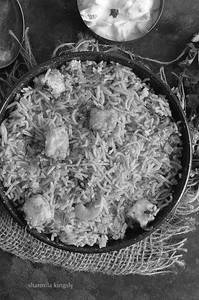 Paneer biryani