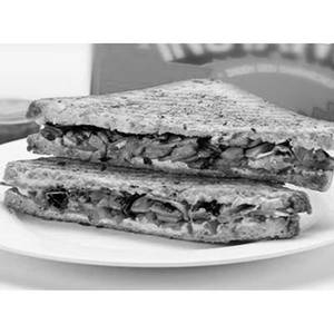 Mushroom And Cheese Sandwich