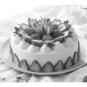 Fresh Strawberry Cake [1 Kg]