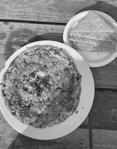 Mushroom & Spinach Omelette