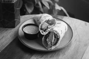 Malai Paneer Tikka Roll