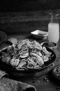 Prawns Schezwan Noodles