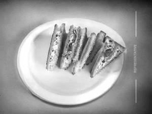 Aloo Tikki Cheese Sandwich
