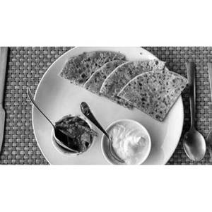 Mughlai Paratha(tandoori) With Dal
