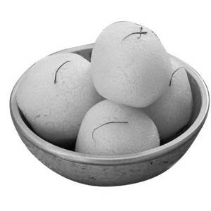 Sponge Rasgulla (Keasr Filled)[1 Piece][online]
