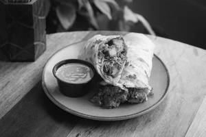 Lehsuni Soya Chaap Roll