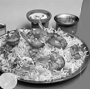 PRAWNS BIRIYANI