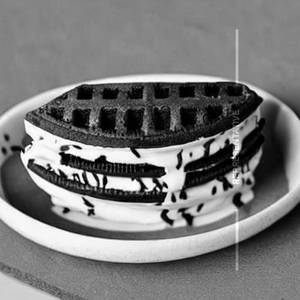 Oreo waffle