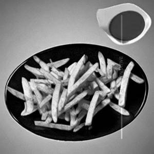 Finger Chips Plate