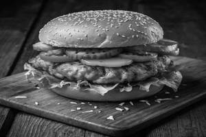 OB Chicken Jalapeno Burger