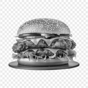 OB Chicken Double Patty Burger