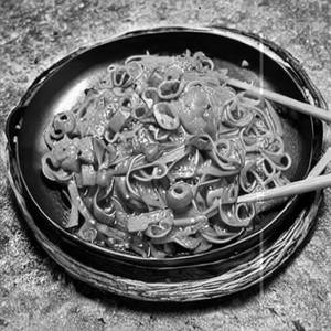 Pan Fried Pot Noodles [Fish]