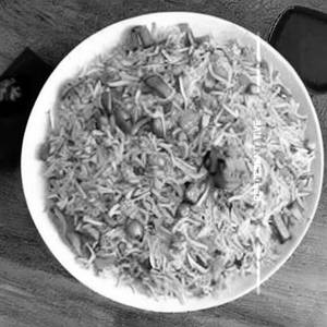 Chicken Tikka Triple Fried Rice