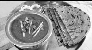 Lachha Parantha With Rajma