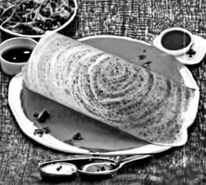 Cheese kerala dosa