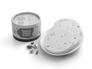 Kesar Pista Slice Kulfi (pack Of 3)