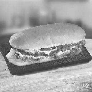 Butter Chicken Long Burger
