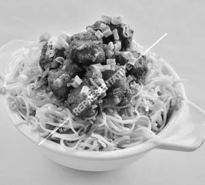Veg Manchurian Noodles