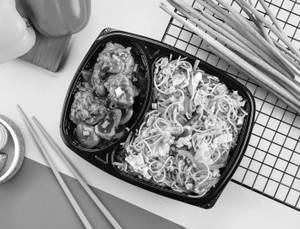 Egg Noodles With Chilli Chicken Combo (3pcs)