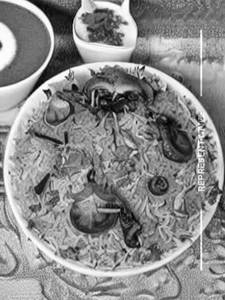 Mushroom Biryani