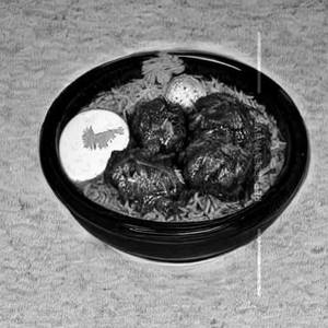 Mutton Raan Kepsa Rice