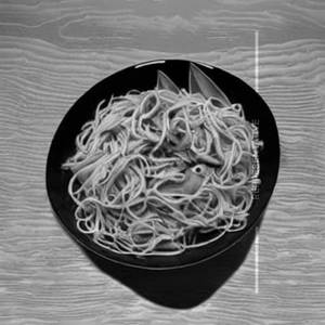 Singapuri chilli noodles prawns