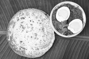 Appam&Egg Roast Combo